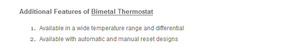 Snap Action Bimetal KSD Thermostat KSD33