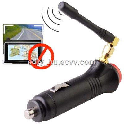 Anti GPS Tracker Mini GPS Jammer GPS signal jammer blocker cigarette lighter WITH ON OFF SWITCH