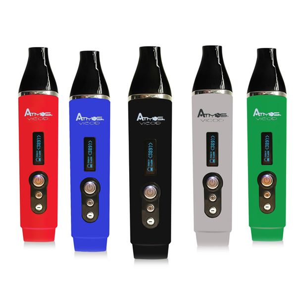 Atmos vicod vaporizer with ceramic heating chamber for baking dry herb