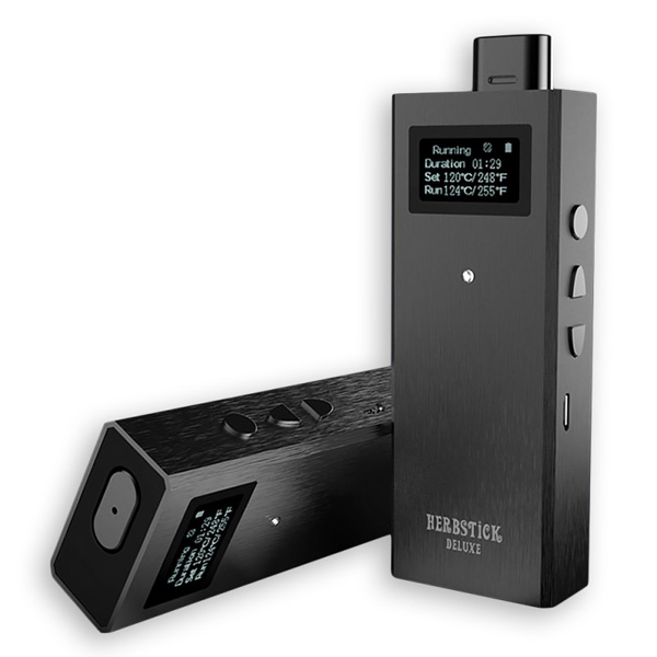 herbstick deluxe vaporizer for dry herb pure taste 2200mah temperature control herbal vaporizer