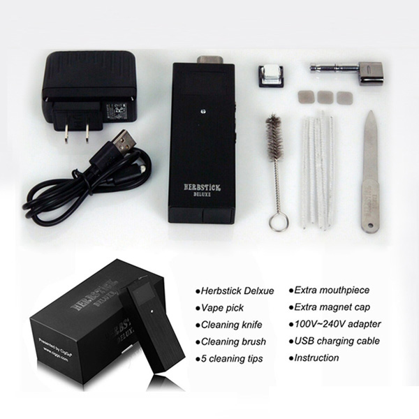 herbstick deluxe vaporizer for dry herb pure taste 2200mah temperature control herbal vaporizer