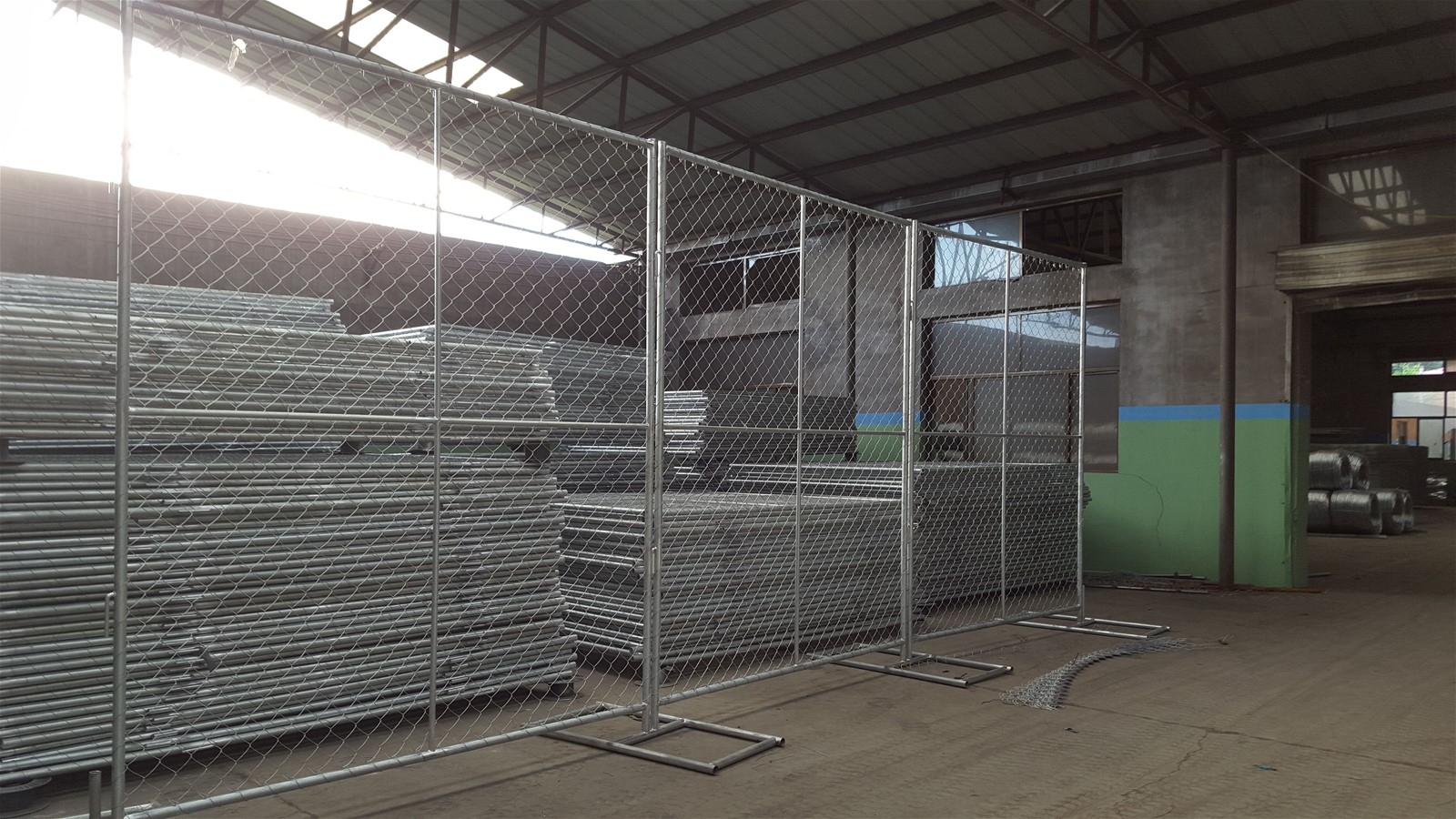 Temporary Chain Link Protection Fence