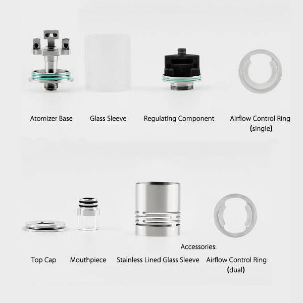 PreOrder Authentic Joyetech Wismec Theorem Atomizer Designed by JayBo