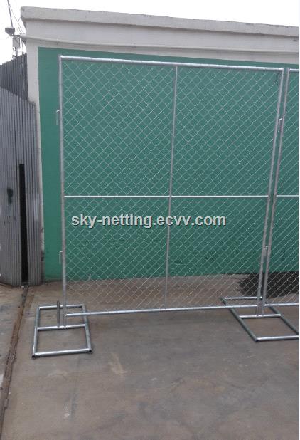 hotdipped galvanized America temporary chain link fence