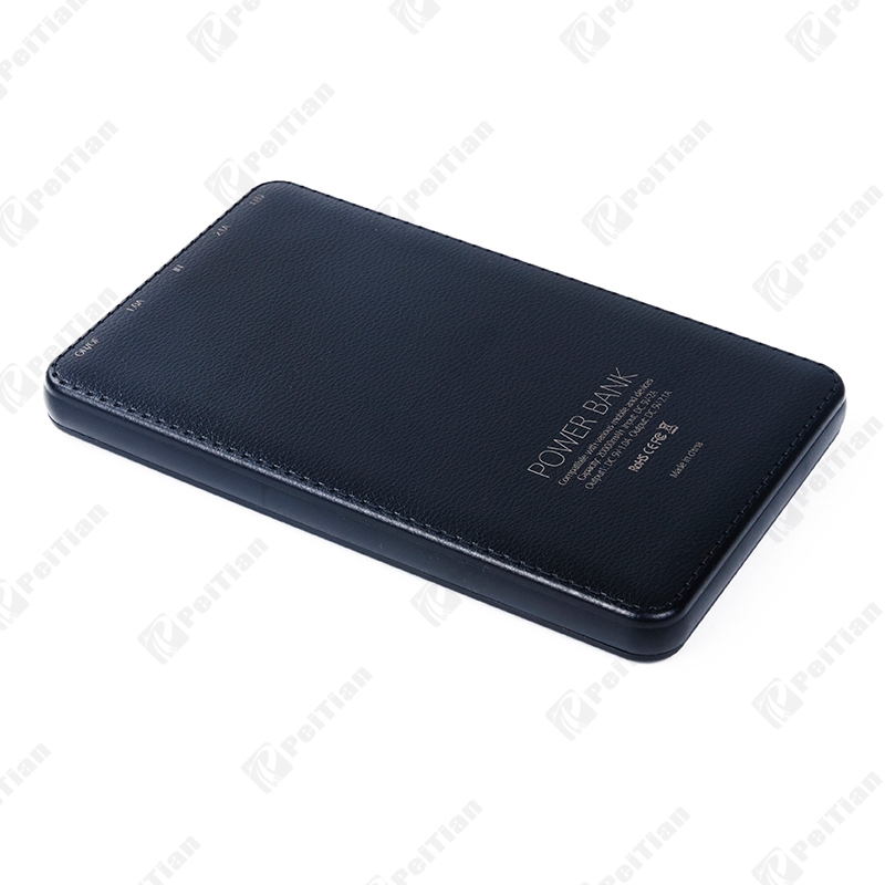 PT56 High Quality Leather Stitch Design 20000mAh Portable Power Bank