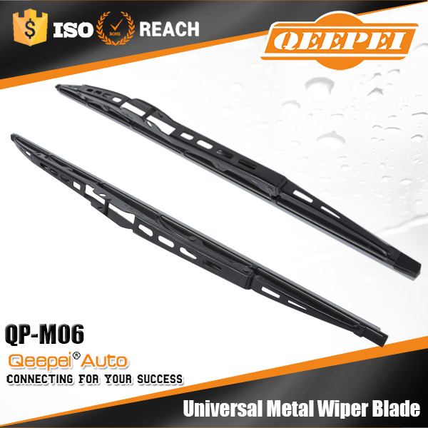 China metal CarWiper Balde supplier universal metal wiper blade with 12v wiper motor universal
