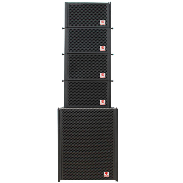 Single 10 Powered Active Line Array system