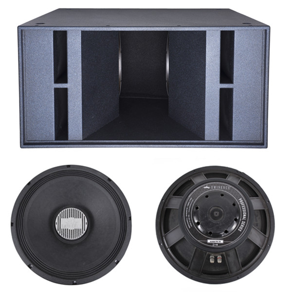 Dual 18 Inch Woofer Sub Woofer Bass Speaker Outdoor Stage Show
