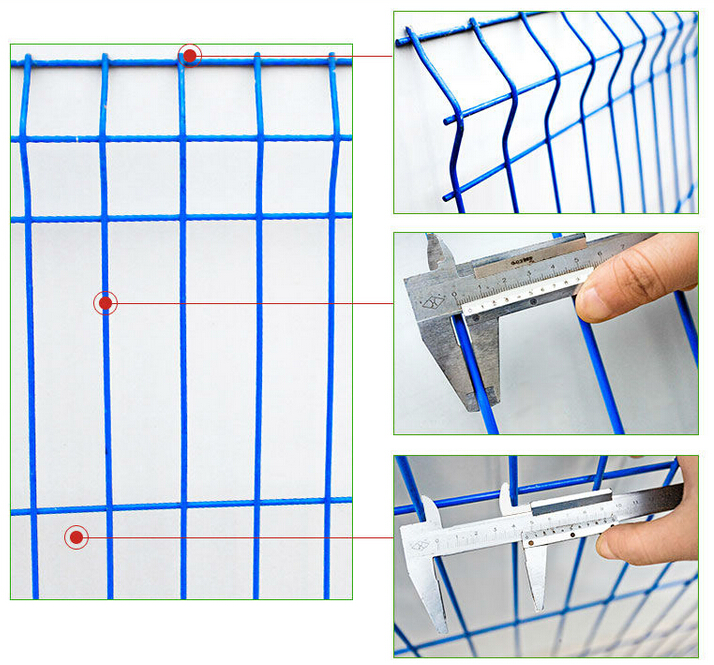 Ecnomical 3D Curved Wire Mesh Fence