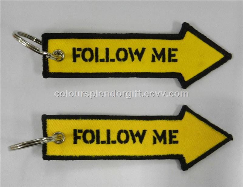 Wholesale Follow Me Remove Before Flight Key Chain Aviation Luggage Motorcycle Pilot Crew Bag