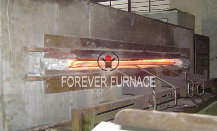 Steel slab induction heating equipment