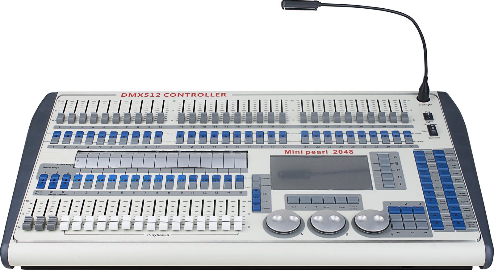 Mini2048 DJ DMX Controller With Flight CaseStage DMX Controller SystemDMX Console For Stage Party