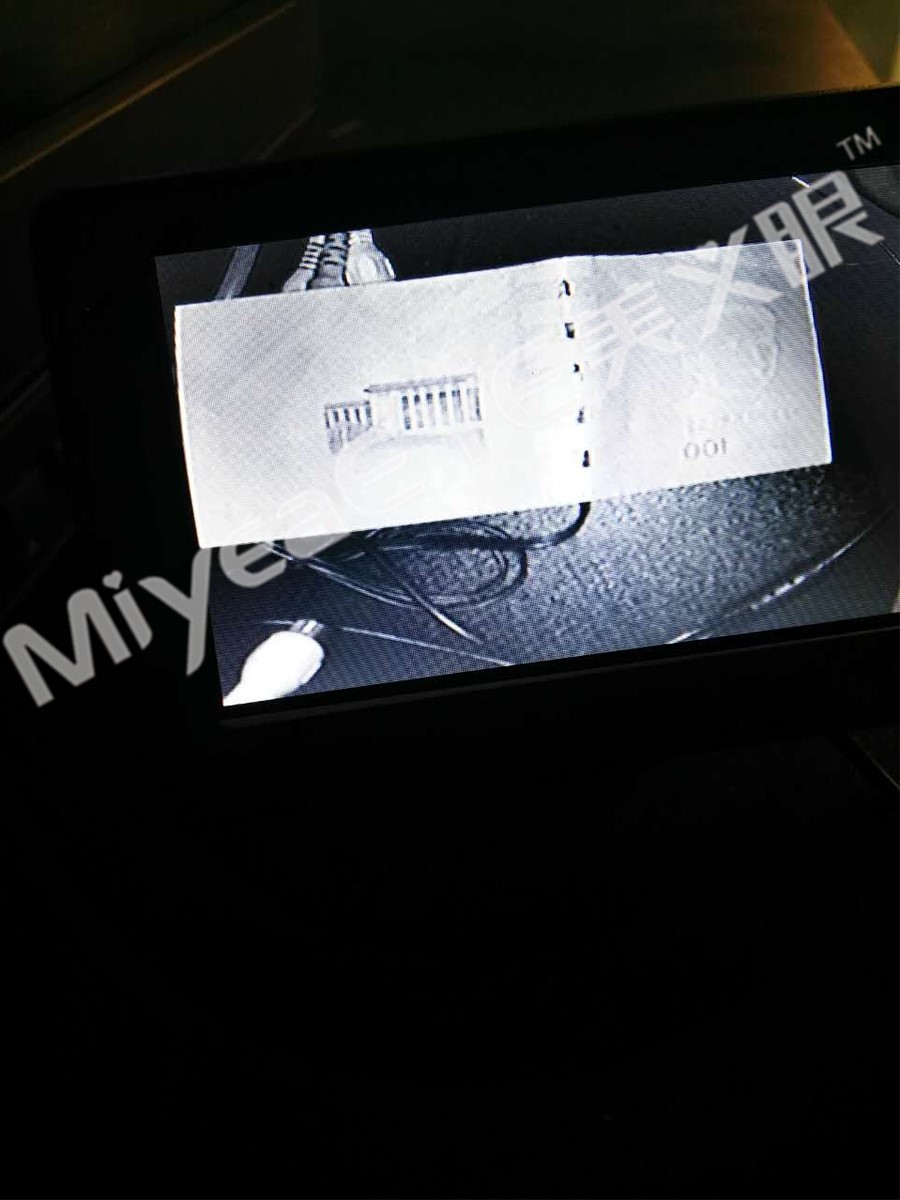 Counterfeit bill detector system with ir mini camera43 LCD Monitorfake Money Detector kits