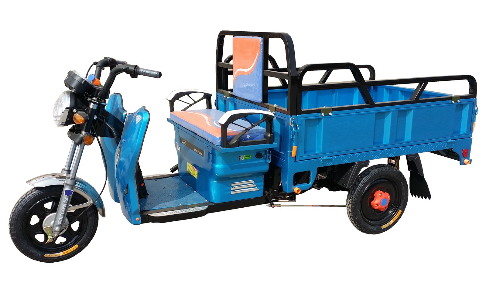 500W-1000W Good Quality Electric Cargo Loader 3 Wheel Rickshaw Tricycle Manufacturer In China