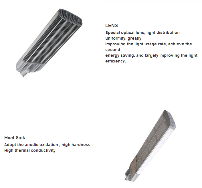 224W led street light waterproof outdoor 3 years warranty cree leds with meanwell driver