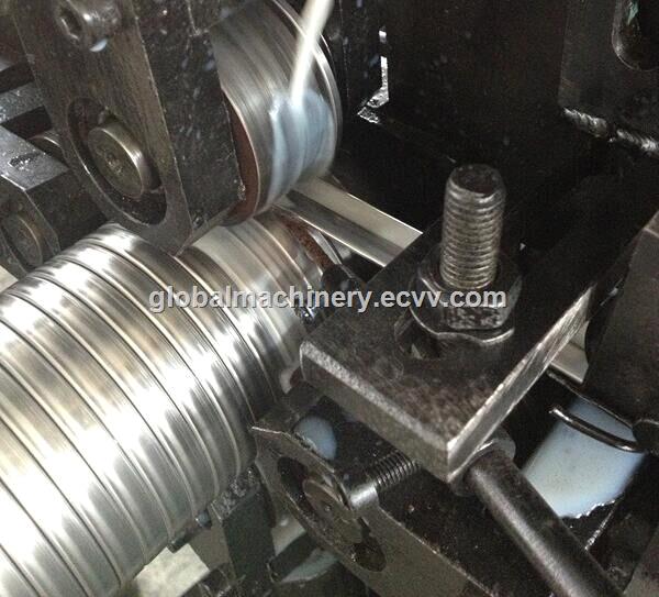 double interlocked flexible metal tube making machine