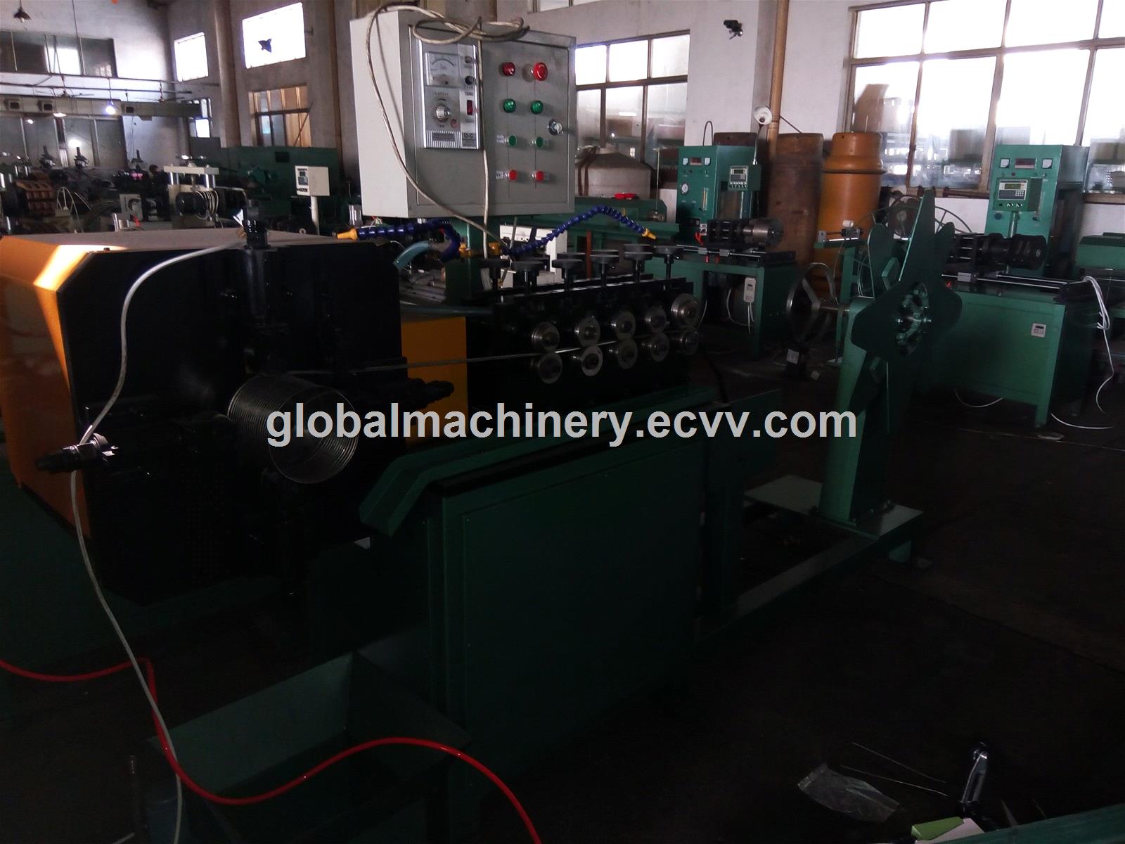 double interlocked flexible metal tube making machine