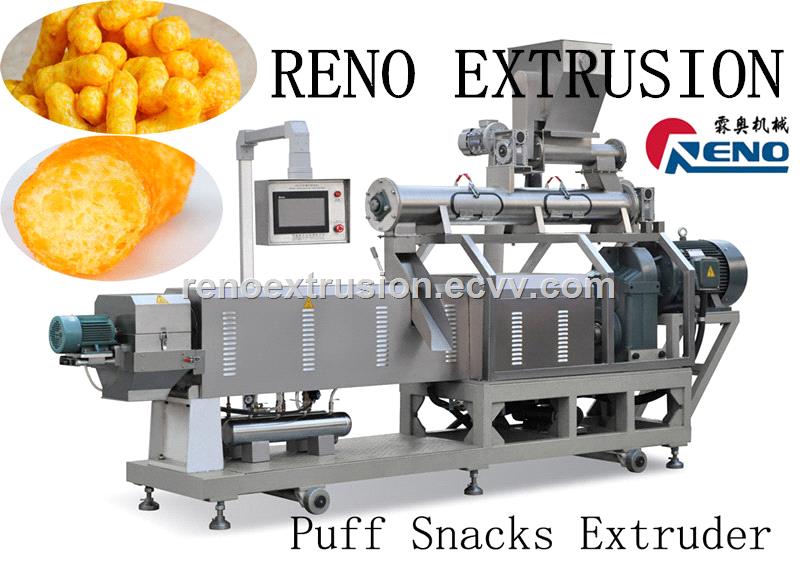 puff snacks machinery production line 200kghour