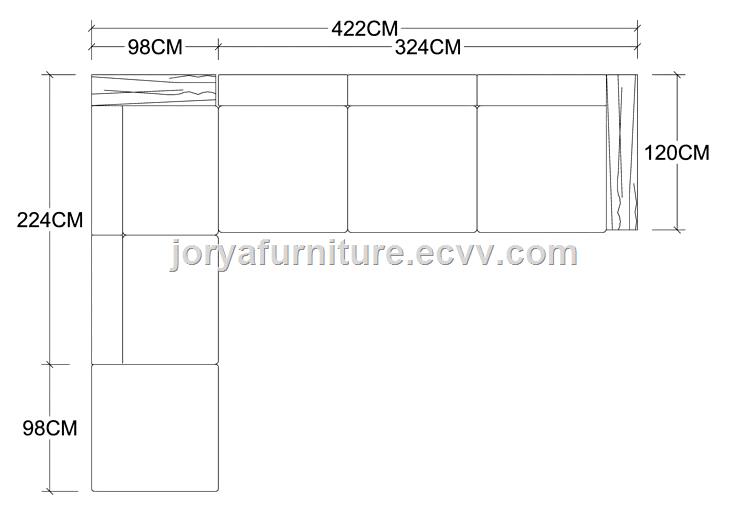 Living room L shaped sofa high quality fabric sofa corner sofa high quality cheap sofa