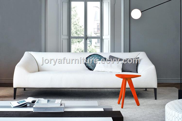 Modern High Quality Fabric TwoSeat Sofa Leisure Sofa Real Leather Sofa Office Sofa