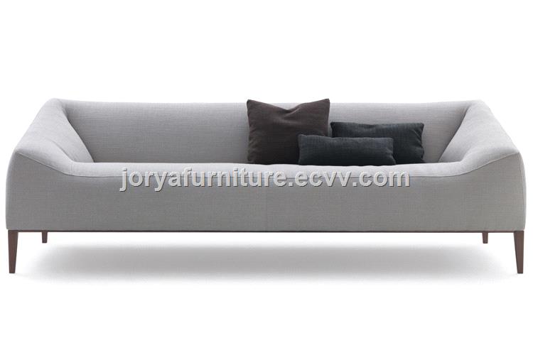 Modern High Quality Fabric TwoSeat Sofa Leisure Sofa Real Leather Sofa Office Sofa