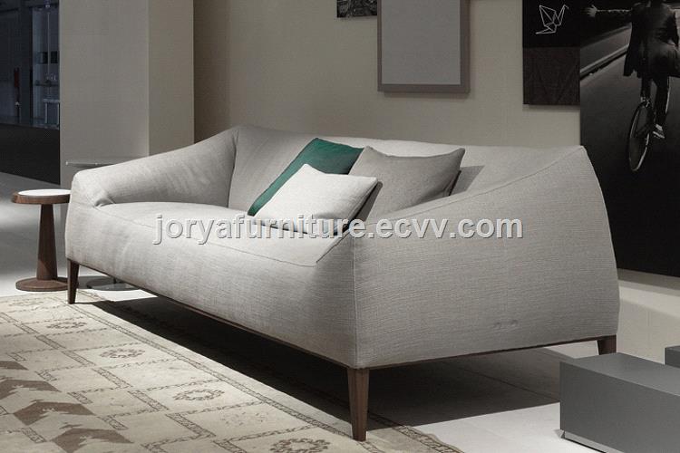 Modern High Quality Fabric TwoSeat Sofa Leisure Sofa Real Leather Sofa Office Sofa