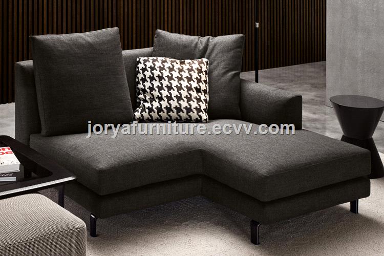 Modern L shaped sofa high quality fabric leisure sofa threeseat sofa couch sofa corner sofa