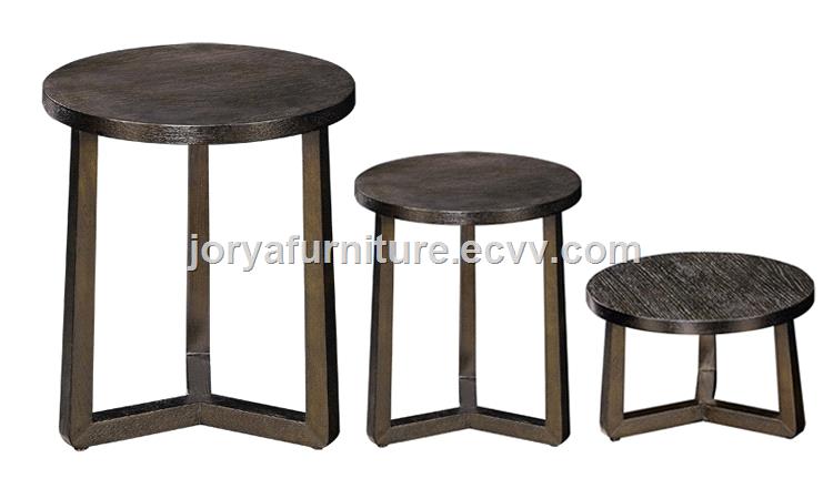 Ash Solid Wood Corner Table Round Tea Table Flower Stand Console Table Coffee Table