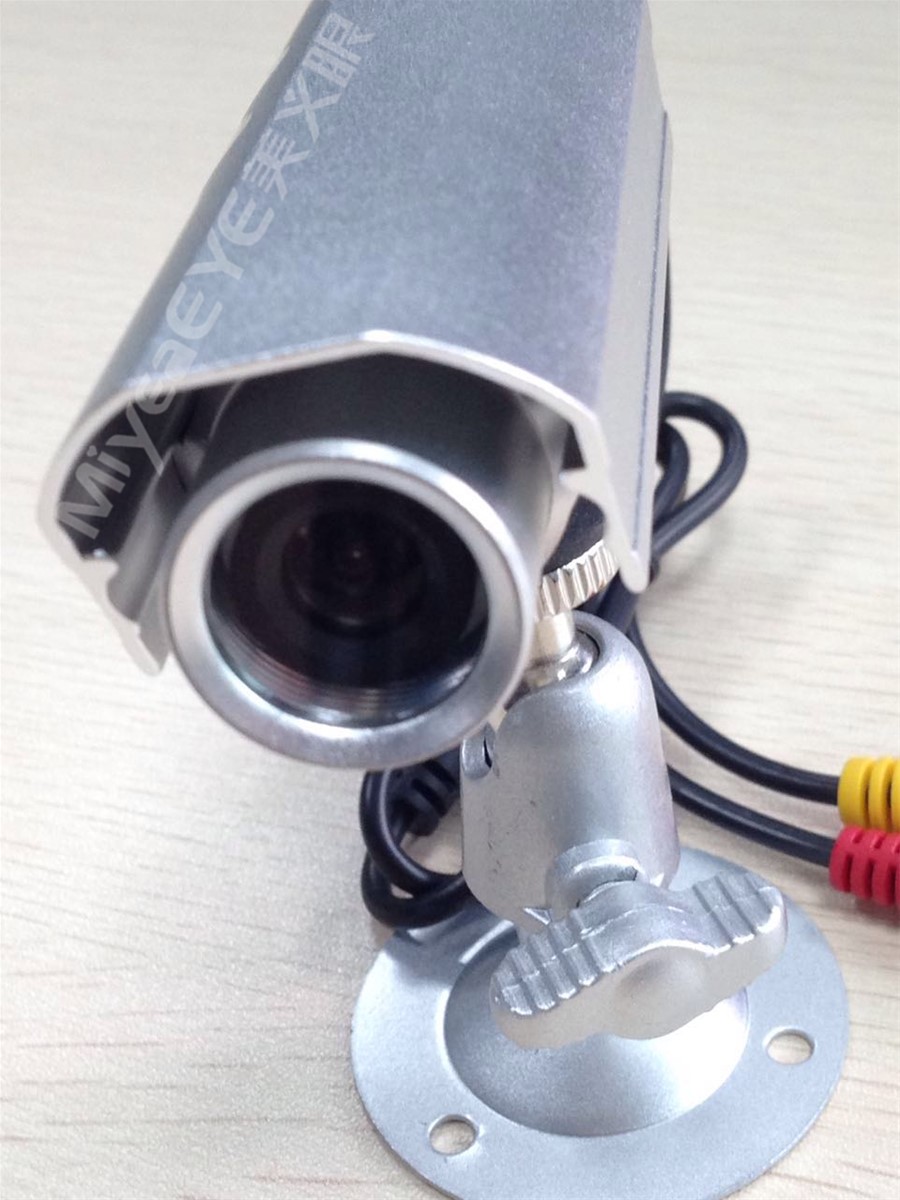 Outdoor Weatherproof Mini Bullet Camera with Sunshield