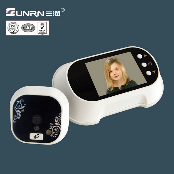 Support SD card 2.8 inch door peephole viewer for pictures recording