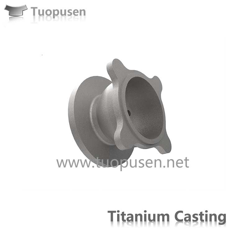 Titanium casting parts valve Grade C235 with HIP