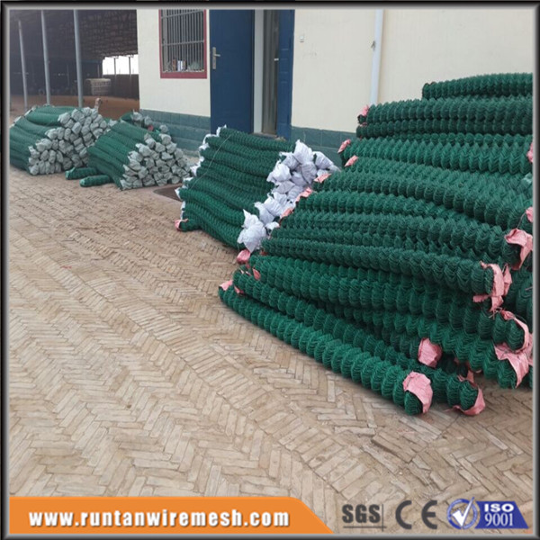 PVC coated Chain link mesh fencing