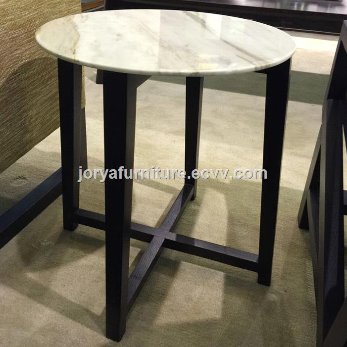 Modern Style Round Table Marble Corner Table Coffee Table Tea Table