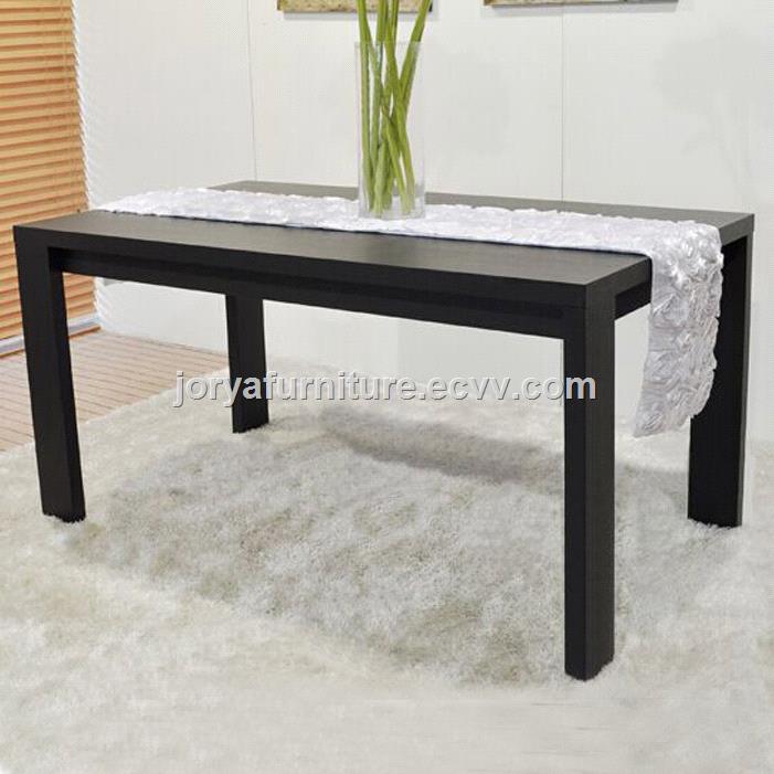 Modern Ash Solid Wood Dining Table Wooden Table Rectangle Shaped Restaurant Table