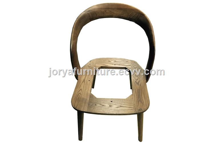 Dining Room U Chair Ash Solid Wood Dining Chair Wooden Leisure Chair