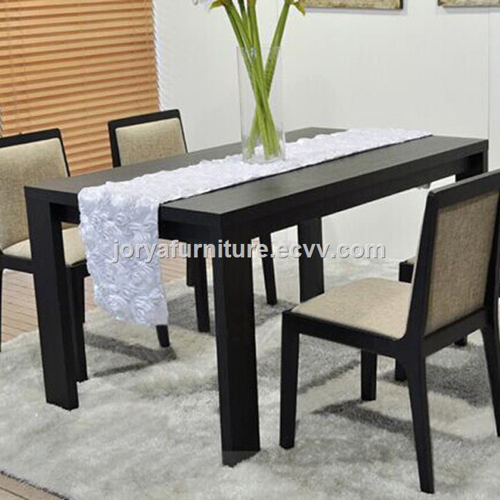 Modern Ash Solid Wood Dining Table Wooden Table Rectangle Shaped Restaurant Table