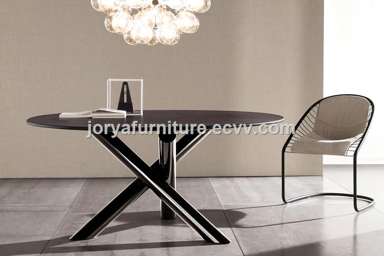 Modern Round Dining Table Portable Folded Dining Table MarbleTempered glassWooden Top tableTable