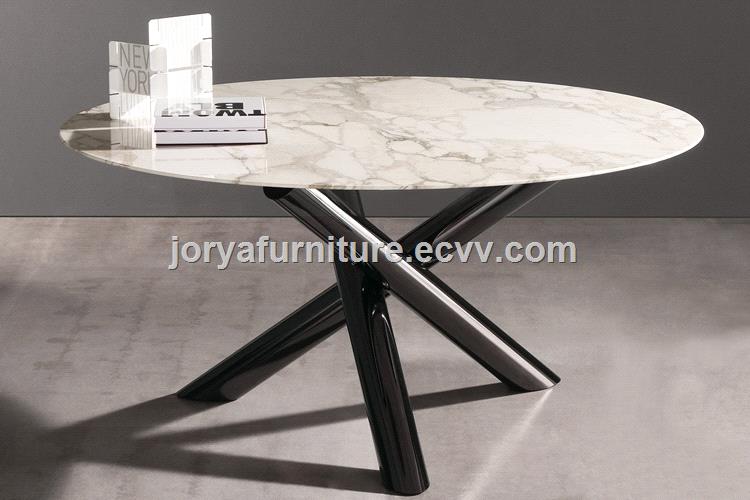 Modern Round Dining Table Portable Folded Dining Table MarbleTempered glassWooden Top tableTable