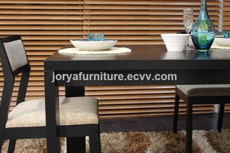 Modern Ash Solid Wood Dining Table Wooden Table Rectangle Shaped Restaurant Table