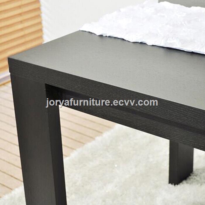 Modern Ash Solid Wood Dining Table Wooden Table Rectangle Shaped Restaurant Table