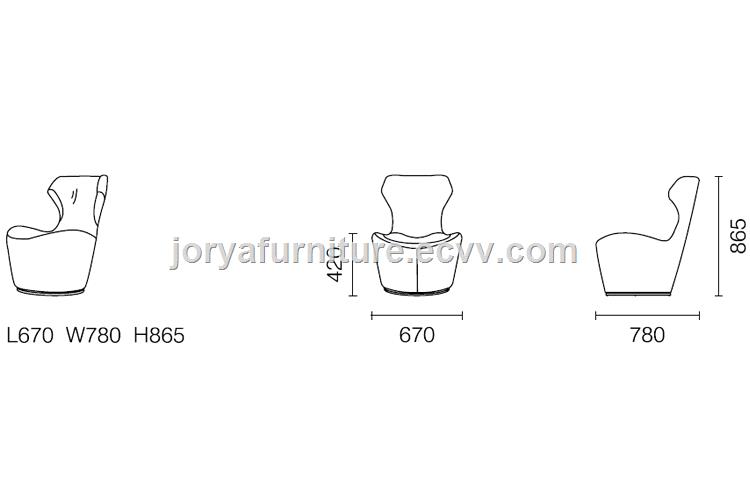 Modern Style Leisure Chair Fabric Chair Leather Chair Microfiber Chair Singleseat Office Chair