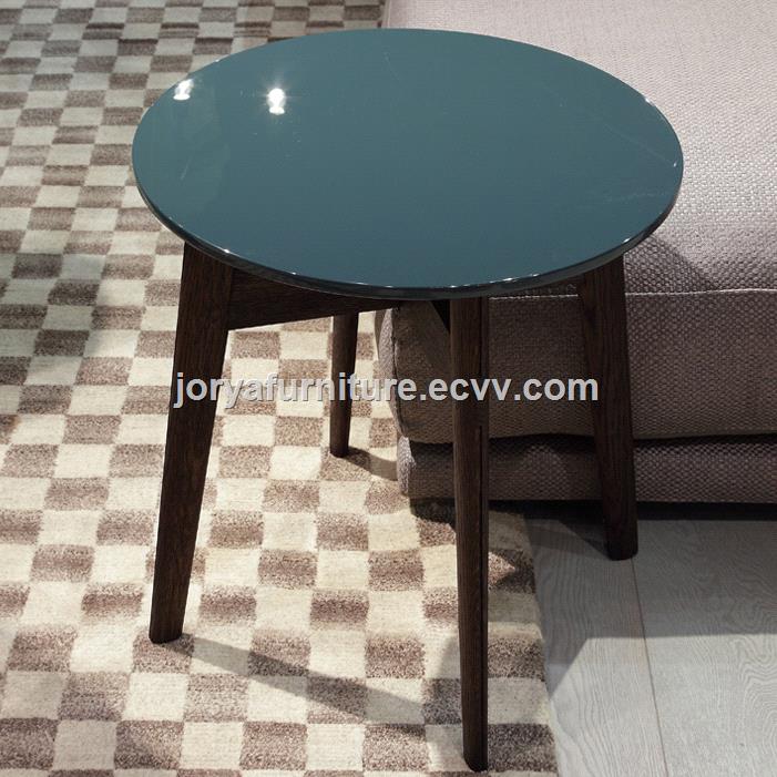 Modern Style Round Table Marble Corner Table Coffee Table Tea Table