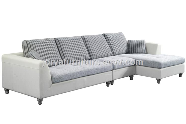 Mordern style leather corner sofa high quality fabric sofa chaise longue threeseat sofa couch