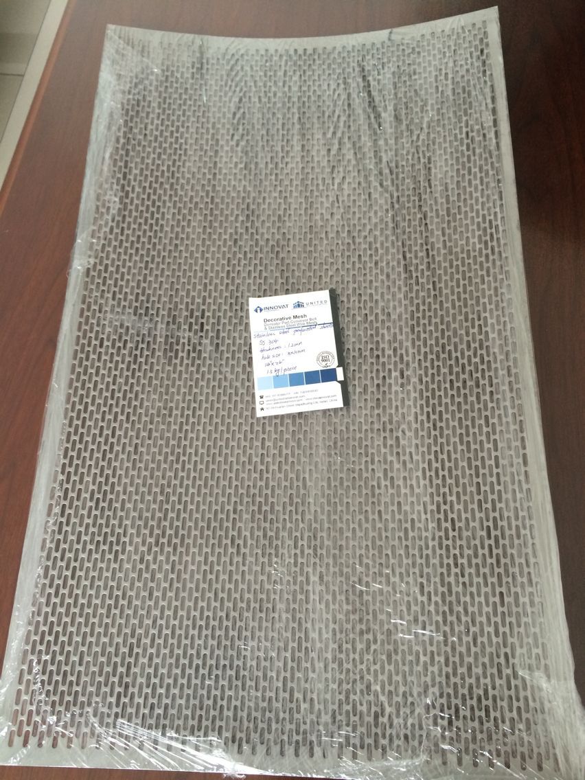 StainlessAlumiinumMild Steel perforated metal