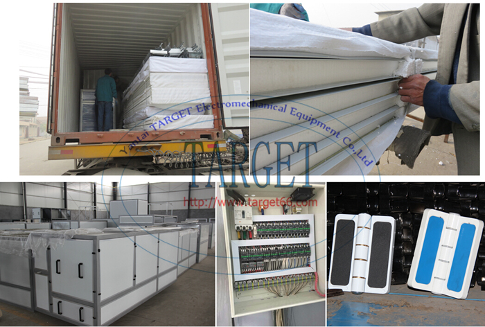 Truck spray booth Oil heating painting booth TG1550