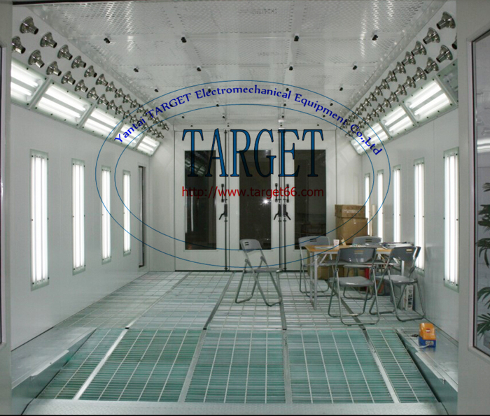 Waterbased spray roomcar painting spray booth TG70D