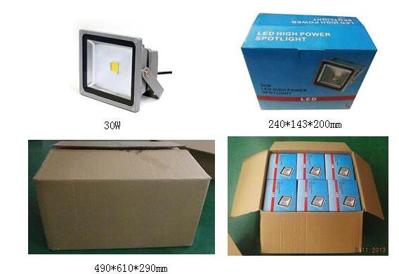 10W led flood light standard COB SMD