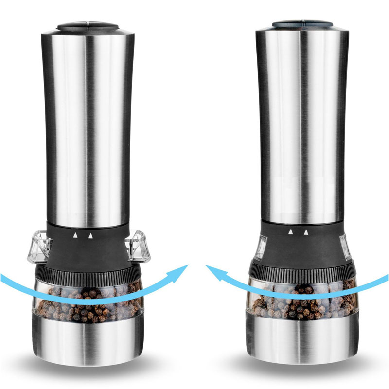 2 functions electric pepper grinders