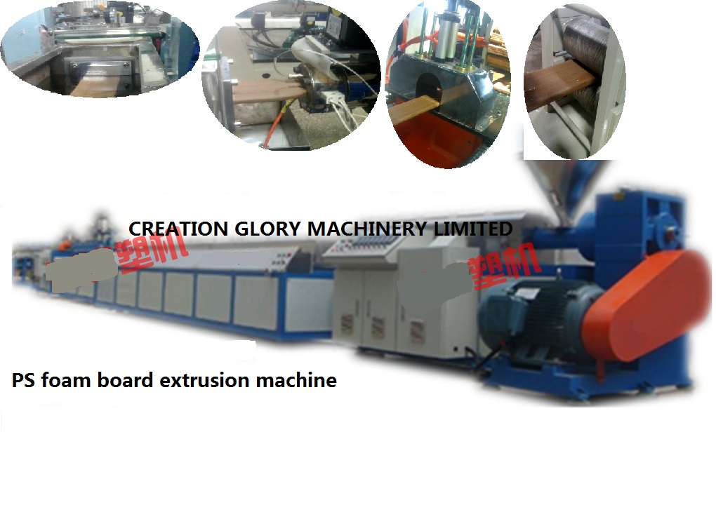 High Efficiency PS Foam Board Plastic Extrusion Machine