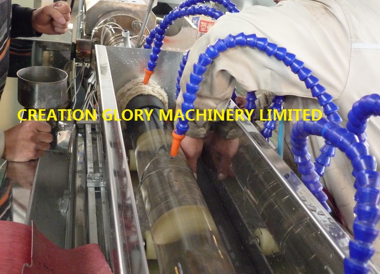 High quality PMMA rod acrylic bar extrusion production line